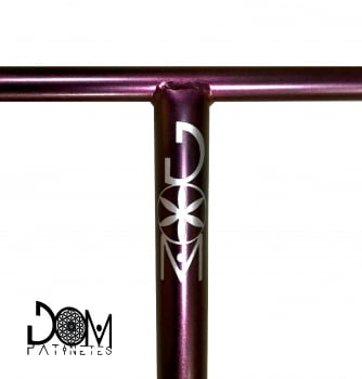 DOM T-bar (Chromoly) Chamaleon Vermelho
